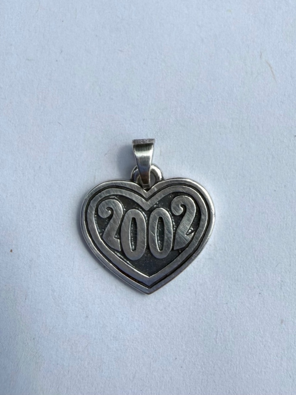 James Avery Retired 2002 Heart Charm